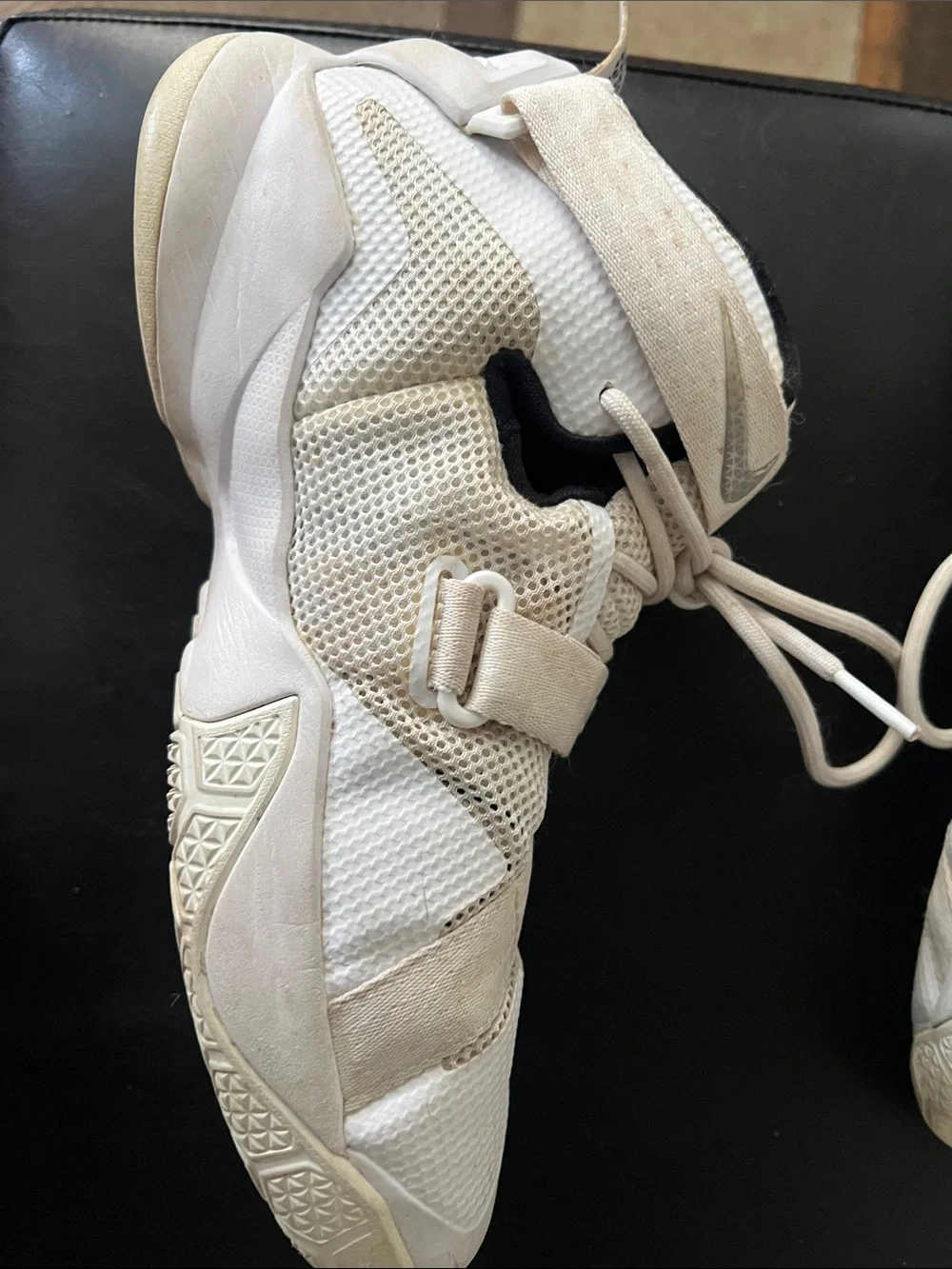 Nike LeBron Soldier 9 IX Basketball Sneakers with Gray Swoosh